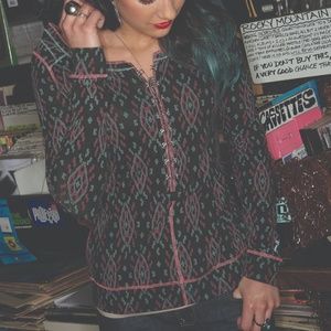 Southern Thread tribal print tee.